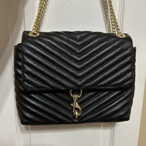 Rebecca Minkoff Edie flap shoulder bag.